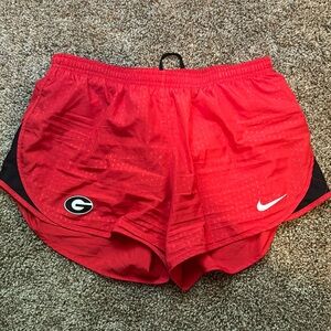 Women’s Nike Dri-Fit Running Shorts (UGA)